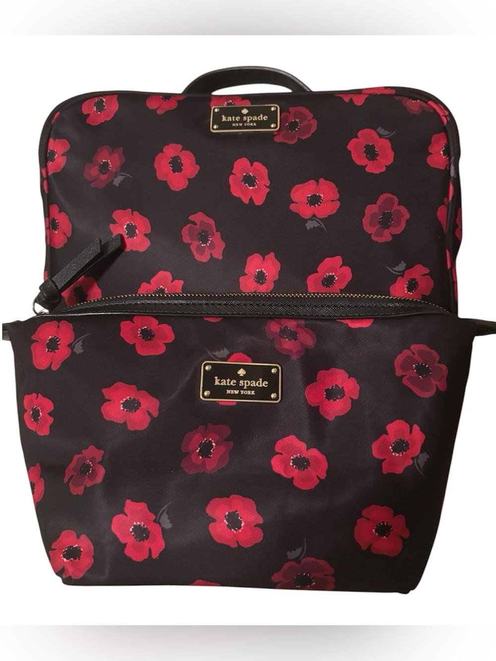 Kate spade Wilson Road Poppy makeup bag set